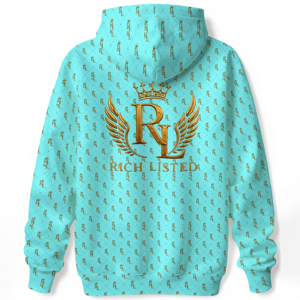 Richlisted light blue Unisex Pullover Hoodie | 310GSM Cotton