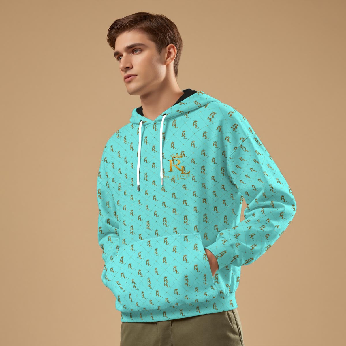 Richlisted light blue Unisex Pullover Hoodie | 310GSM Cotton