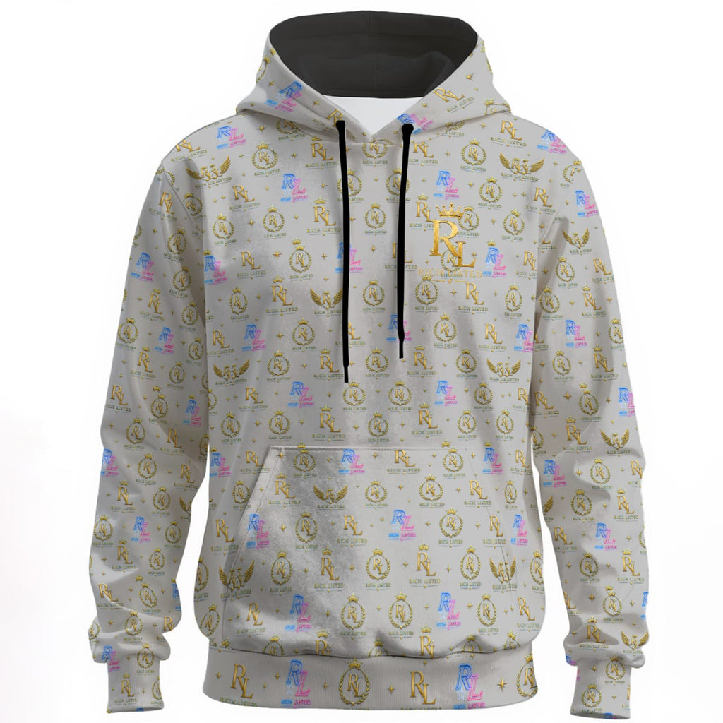 Richlisted Grey Unisex Pullover Hoodie | 310GSM Cotton free fast shipping
