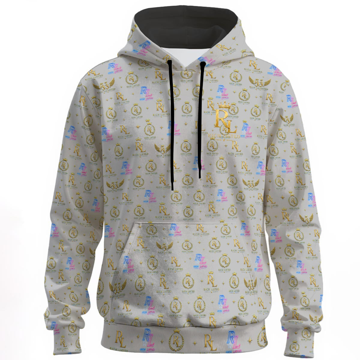 Richlisted Grey Unisex Pullover Hoodie | 310GSM Cotton free fast shipping