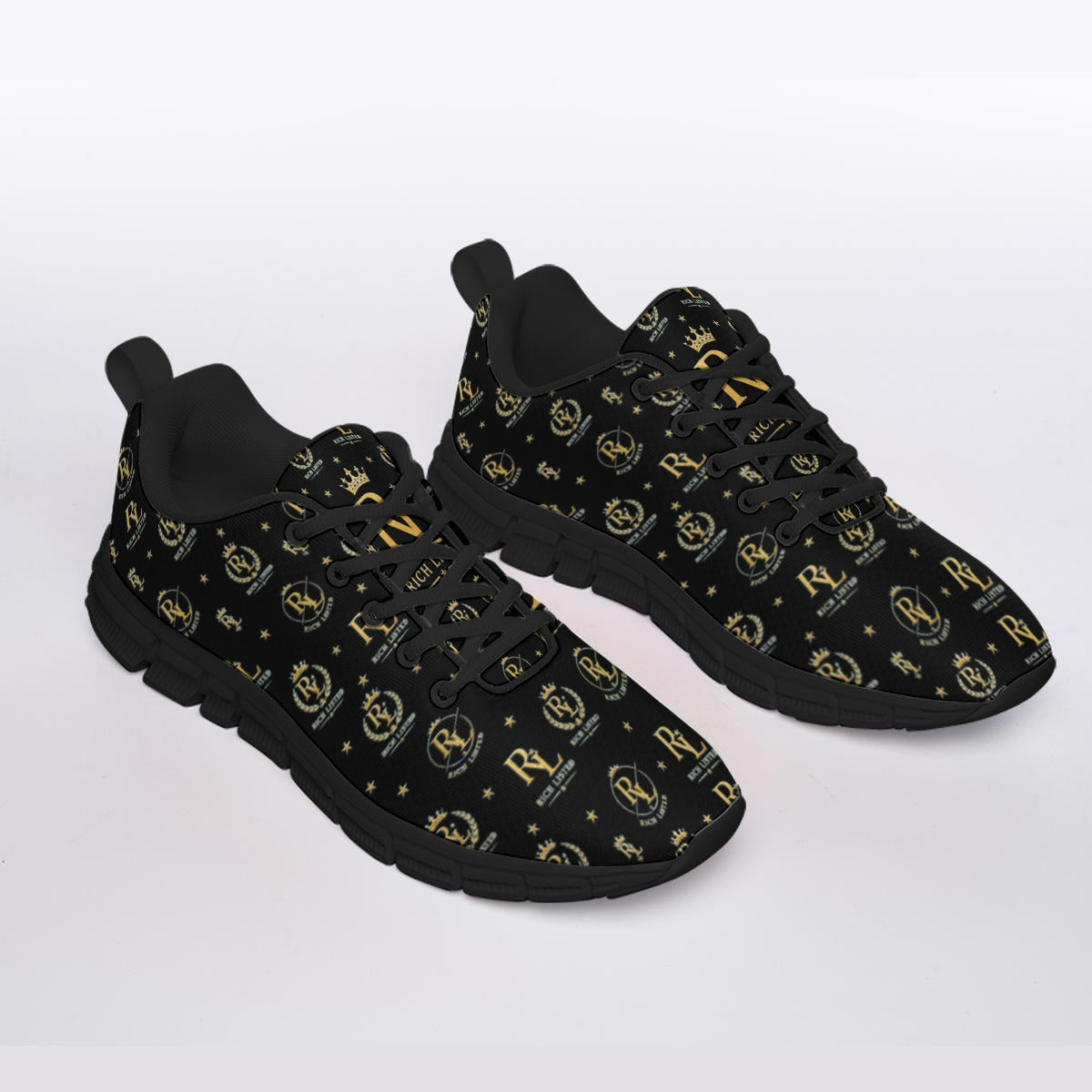 Richlisted Men's Sports Shoes With Black Sole