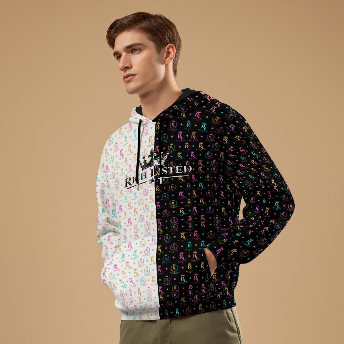 Richlisted All-Over Print Unisex Pullover Hoodie | 310GSM Cotton