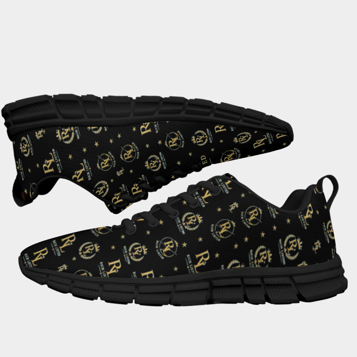 Richlisted Men's Sports Shoes With Black Sole