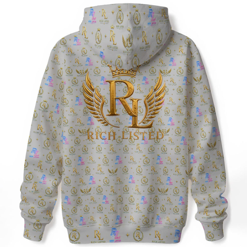 Richlisted Grey Unisex Pullover Hoodie | 310GSM Cotton free fast shipping